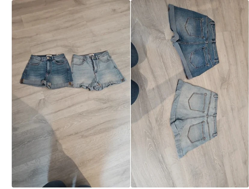 Short en jeans lot de 2
